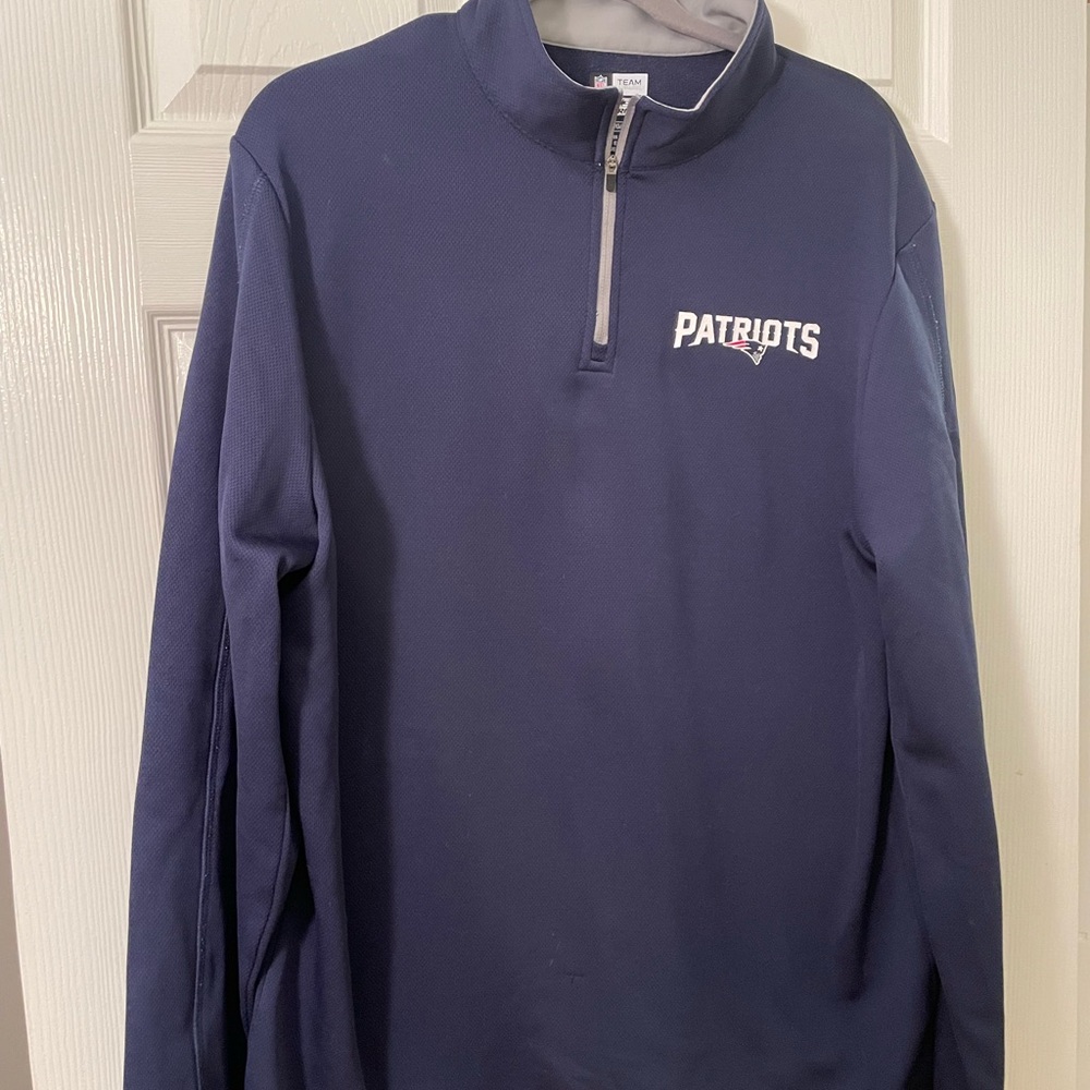 NFL Team Apparel Navy quarter zip